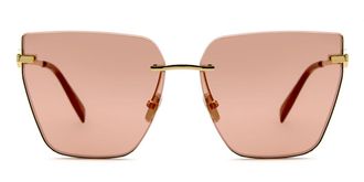 Bulgari BV40012U 28Z Womens Sunglasses Pink Size 61