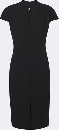 Jil Sander Cutout virgin wool minidress