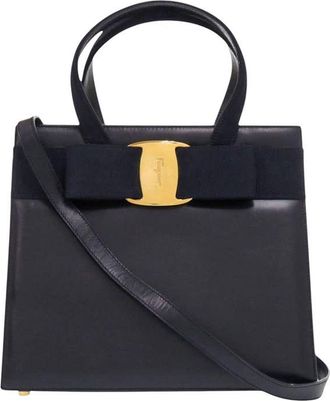 Ferragamo Pre-owned Ferragamo Leather Vara Bow Satchel Ladies FVYEI6D8Z3TZVJ70