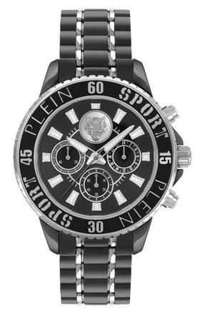Plein Sport Glam Chronograph Watch in Two Tone at Nordstrom Rack