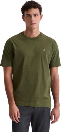 Marc O'Polo T-Shirt MARC OPOLO, Herren, Gr. XXL, dried herb, Jersey, Obermaterial: 100% Baumwolle, Rundhals, Shirts T-Shirt