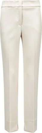 PESERICO Broeken, Dames, Wit, XS, Straight Broeken