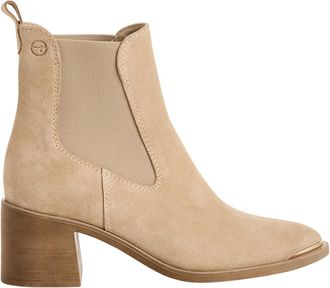 Tamaris Chelsea leren laarzen met hakken