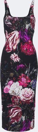 Roberto Cavalli Floral midi dress