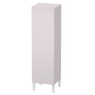 Duravit Duravit L-cube Semi-alta Anchura De Mueble 400mm, Profundidad 363mm, 1 Puerta, Bisagra Con Bisagra A La Derecha, Color: Blanco Lila Seda Laca Mate - L