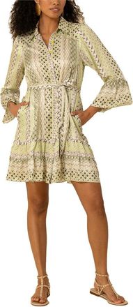 Hale Bob Hale Bob Julieta Silk-Blend Mini Dress