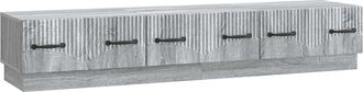 vidaXL Mueble De Tv Con Caj&oacute;n Gris Sonoma 147 X 34,5 X 27 Cm Vidaxl