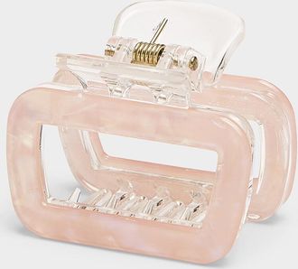 Simons Small iridescent sheen rectangular clip