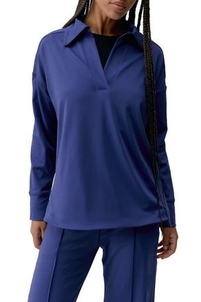Born Living Yoga Lua Polo Performance Sport Sweatshirt in Next Blue at Nordstrom, Size X-Small