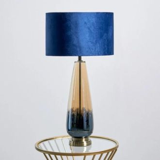 Pagazzi Elena Blue Glass Table Lamp