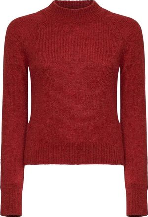 Dries Van Noten Truien - Dames - Ronde hals truien - Rood - M - Truien & Vesten