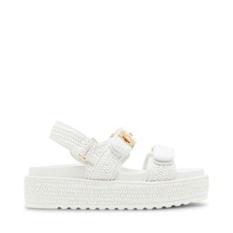 Steve Madden Bigmona Sandal WHITE