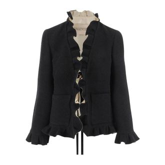 Valentino Mujer, Chaquetas, Negro, Talla: M