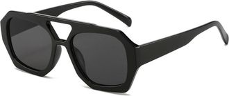 Generic Outdoor Mens Commuter Driving Shopping Sunglasses(Black)