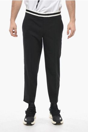 Neil Barrett Slim Fit JAMIE Pants with Contrasting Details size 50