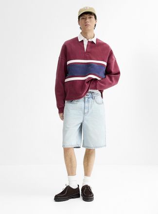 Djab Mens Light blue 10 jort Baggy fit