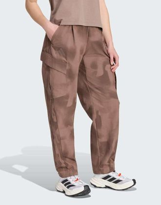 adidas pantaloni cargo Terrex xploric clima365 marrone-Verde