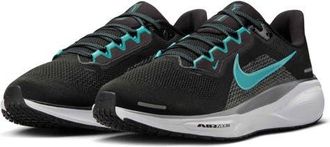 Nike Air Zoom Pegasus 41 Running Shoe in Black/Cool Grey at Nordstrom, Size 14
