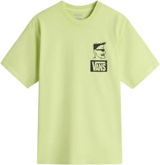 Vans Hombre, Camisetas, Verde, Talla: S