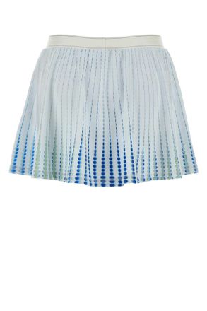 Casablanca Womens Printed Stretch Jersey Pant-Skirt Dots Exterior: Polyester Elastane Gonne
