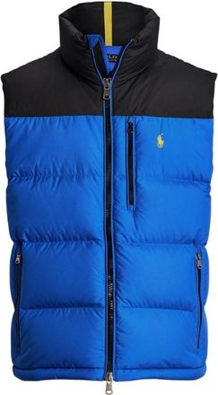 Polo Ralph Lauren Mens Gorham Color-Blocked Down Vest, Size X-Large