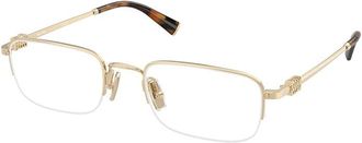 Miu Miu Demo Rectangular Ladies Eyeglasses MU 52WV ZVN1O1 51