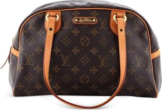Louis Vuitton Montorgueil Handbag Monogram Canvas PM satchel - Bruin