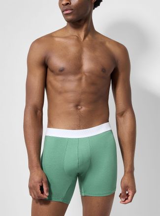 Le 31 Mens 5 colourful stretch jersey boxer brief TENCEL TM modal organic cotton