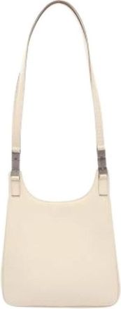Ferragamo Pre-owned Shoulder Bag - Dames - Vintage Schoudertas - Beige - ONE Size - Leer - Vintage