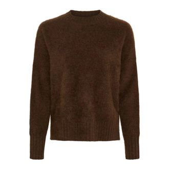 BTF-CPH Pullover Emilia in Yak - - Knitwear - Donna - Marrone - S