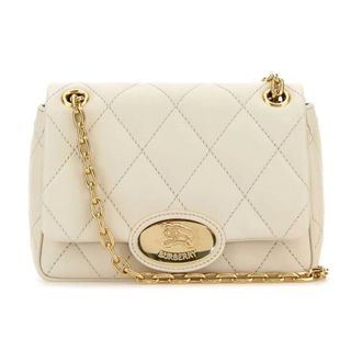 Burberry Shoulder Bags, female, White, Size: ONE SIZE Small Strand Bag