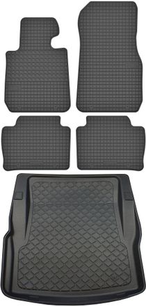 OEM Bmw Serie 3 G20 Sed&aacute;n A Partir De Marzo De 2019. Juego De Alfombrillas De Goma Para Coche Y Alfombrilla Para Maletero