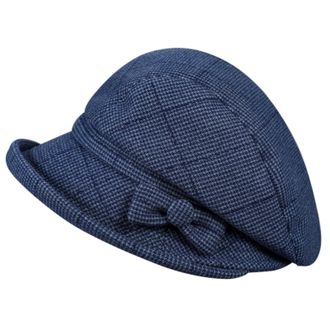 Generic Floppy Hats for Men Womens Autumn and Winter Dome Casual Fisherman Pot Hat Small Bowler Hat Beach Dress (Navy, M)