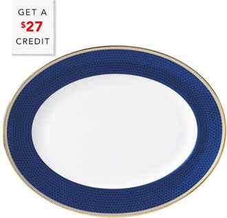 Wedgwood Hibiscus Oval Platterwith $27 Credit
