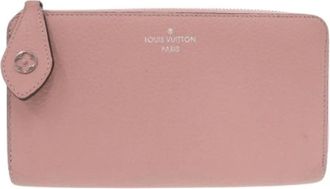 Louis Vuitton Pre-owned Wallets, female, Pink, Size: ONE SIZE Pre-owned Leather Wallet