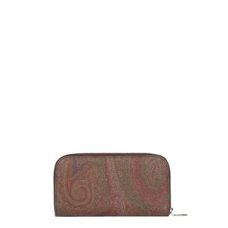 Etro Etro, Wallets & Cardholders, female, Brown, Size: ONE SIZE Zip Wallet