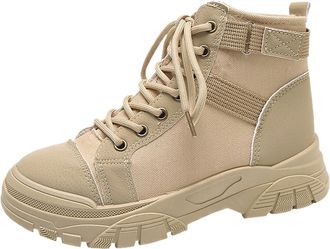 Generic European and Trade Classic Strap Ankle Boots for Women with Thick Round Toe Design Comfortable Durable Footwear Ideal for Casual Daily Wear and Versat