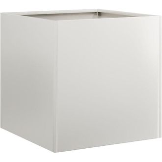 vidaXL Jardinera 40x40x40 Cm Acero Inoxidable Vidaxl