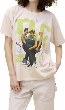 Daydreamer Tlc Kickin It Merch Tee In Dirty White