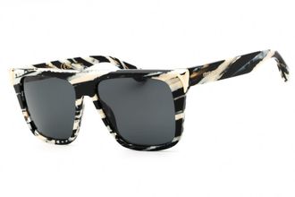 Roberto Cavalli SRC094M 0AHH Shiny Leopard Pattern/Grey Gradient
