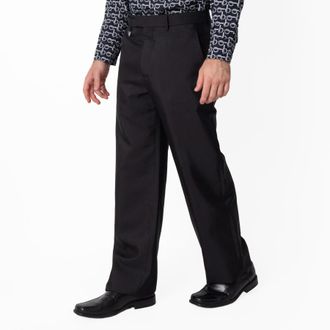 Burberry Wool-Blend Tailored Trousers, Brand Size 44 ( Waist Size 29.5 )