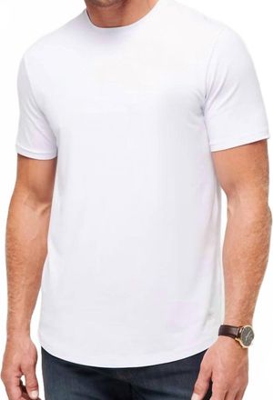 Travis Mathew Cloud Crew Tee In White