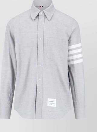 Thom Browne cotton straight-fit long-sleeve shirt