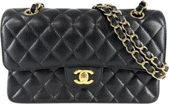 Chanel Pre-owned Matelasse Schoudertas - Dames - Vintage Schoudertas - Zwart - ONE Size - Leer - Vintage