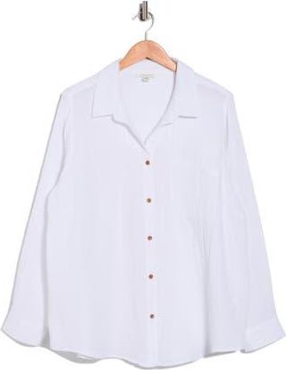 Beach Lunch Lounge Amada Shirt in White at Nordstrom Rack, Size 3 X