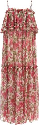 Chlo&eacute; Kleedjes - Dames - Maxi kleedjes - Roze - S - Kleedjes