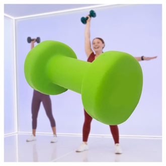 Trade Shop Trade Shop - Manubrio Singolo 6 Kg In Vinile Allenamento Esercizi Casa Palestra Workout Fit