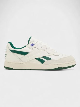Reebok Womens BB4000 Dark Green - White - Size UK 4.5