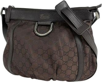 Gucci Pre-owned Shoulder Bags, female, Brown, Size: ONE SIZE Pre-owned Vintage Shoulder Bag