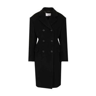 Filippa K Harper Wool Coat - female - Filippa K - Double-Breasted Coats - Black - S - Coats